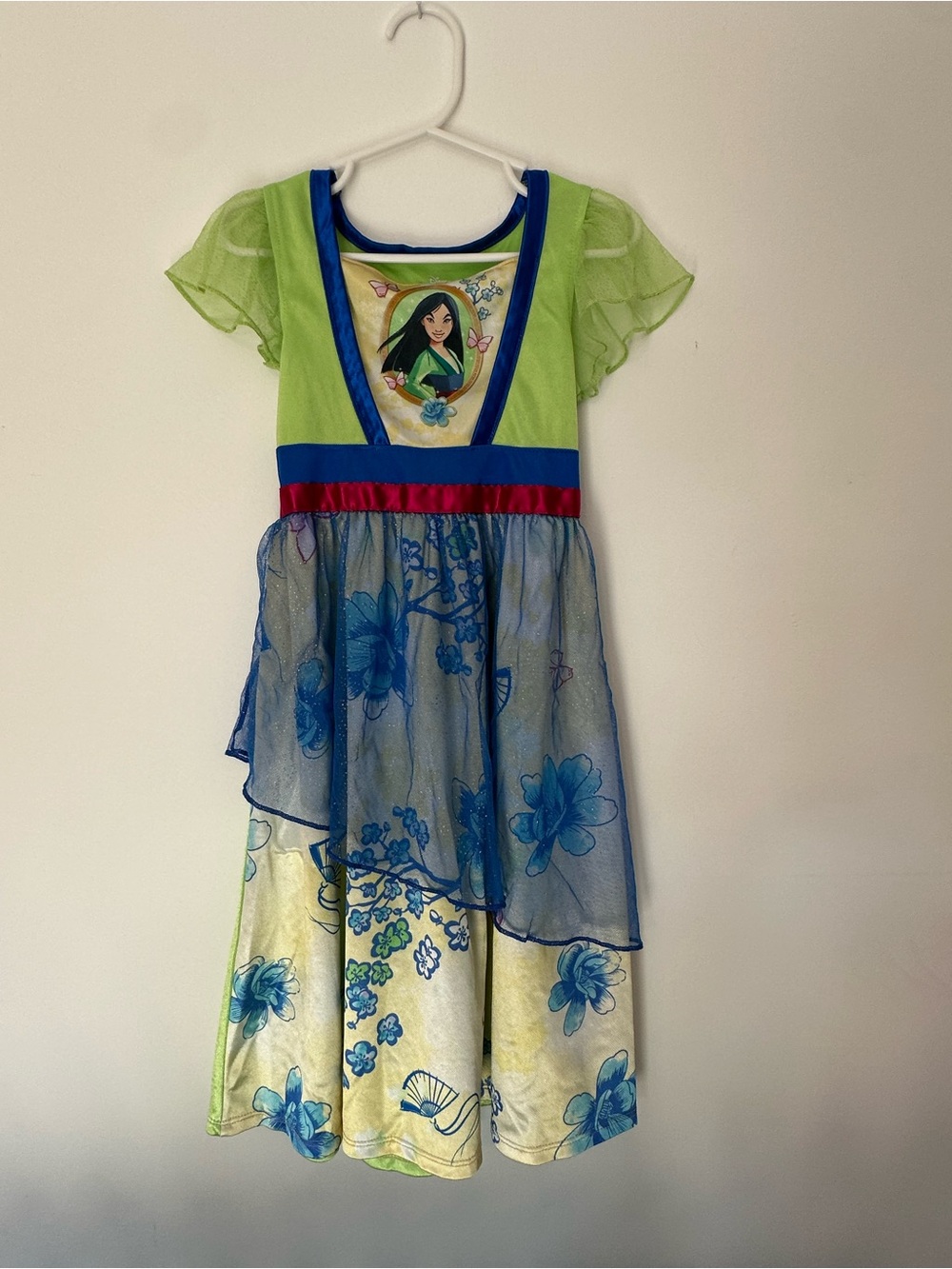 4T Mulan Disney Princess Girls Nightgown